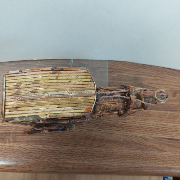 Vintage Philippines Handmade Passenger Transport Cart - Picture 6 of 9